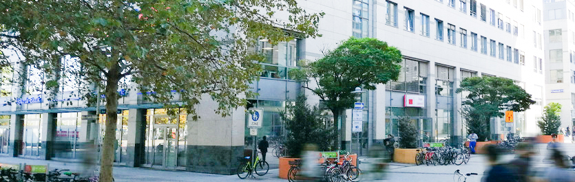 Gebäude vom COMCAVE.COLLEGE Standort Magdeburg