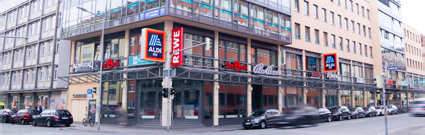 Gebäude vom COMCAVE.COLLEGE Standort Nürnberg